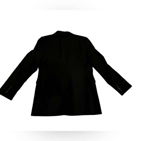 NWT - Banana Republic Black Siena Italian Wool Blazer - Size 12 - Picture 10 of 14
